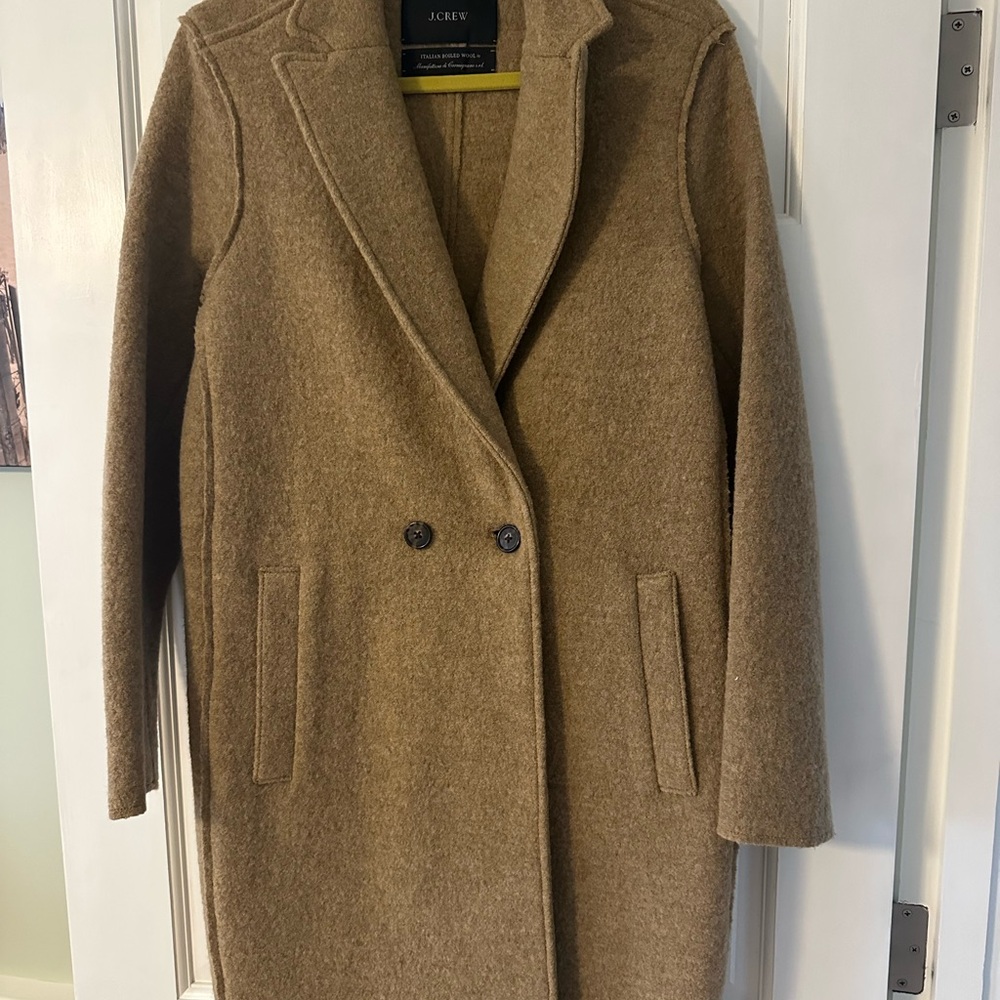 J. Crew Women's Italian boiled Wool Coat